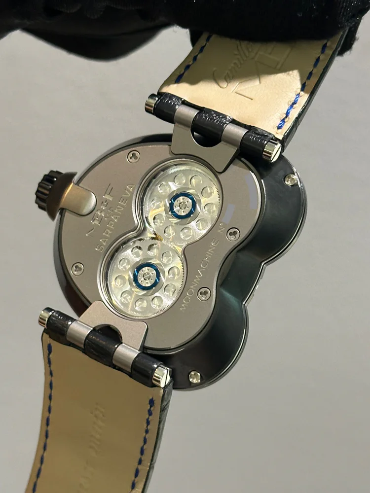 Mb&f MoonMachine Black Titanium Dark Blue Sky 34.BTL.B LE 18 pcs